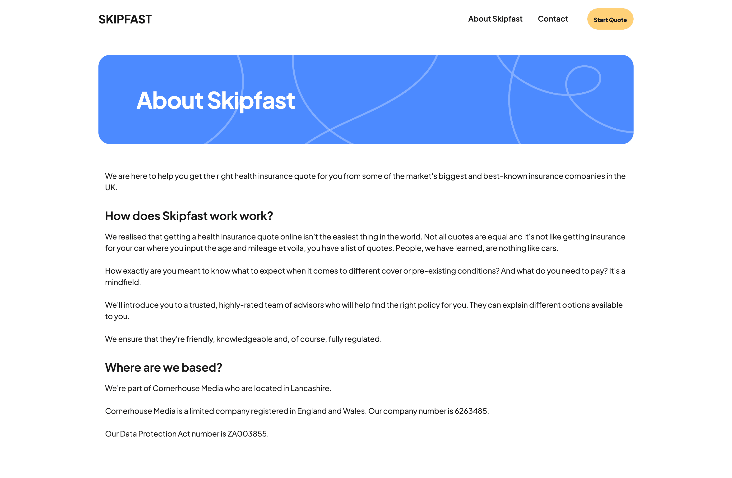 Skipfast design - 2